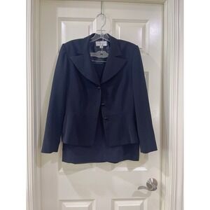 liz claiborne women black 2 - piece suits size 12